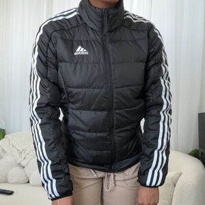 Adidas puffer jacket/bubble coat